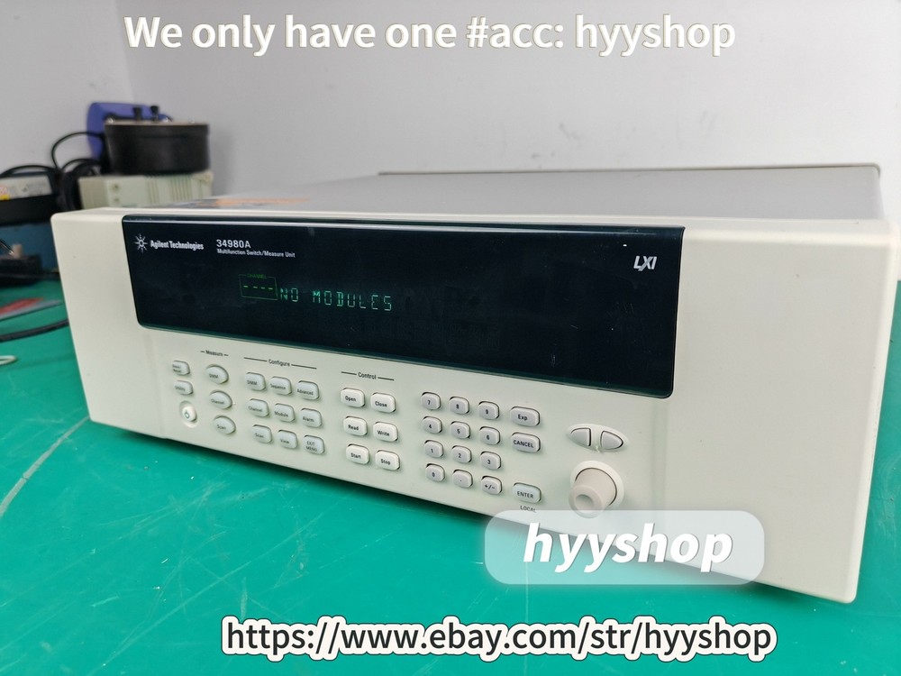 1PCS Agilent 34980A Data Collector /hyy