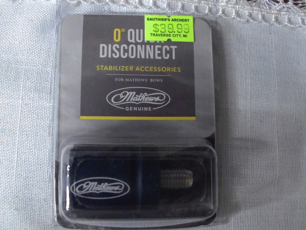 Mathews 0 Degree Quick Disconnect Front Stabilizer Mount