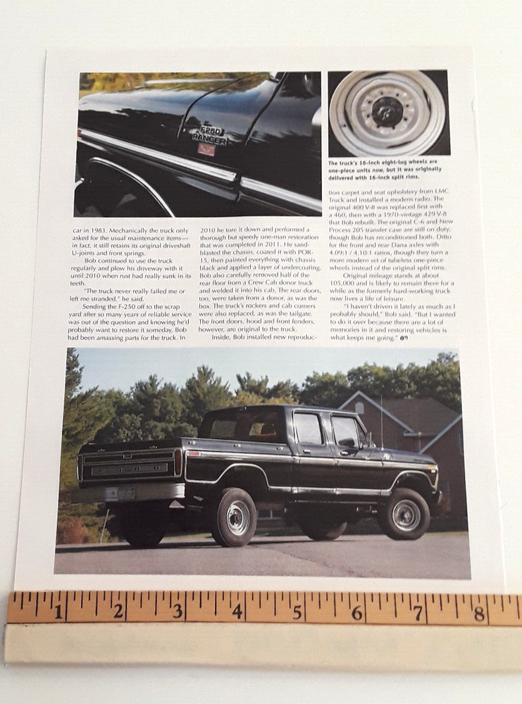 1977 FORD F-250 ORIGINAL 2017 ARTICLE