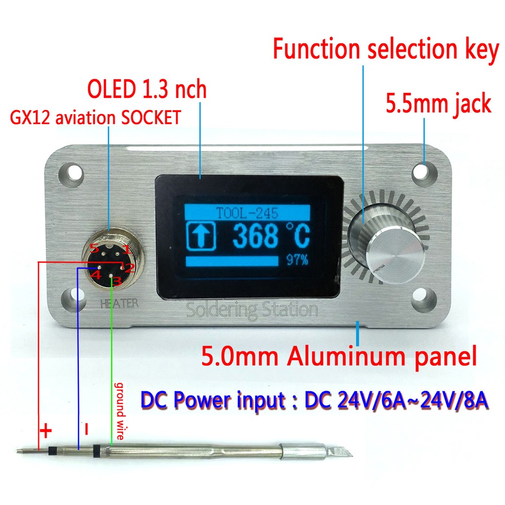 Soldering Station control panel FOR JBC C245 Soldering Iron Tips Replacement D
