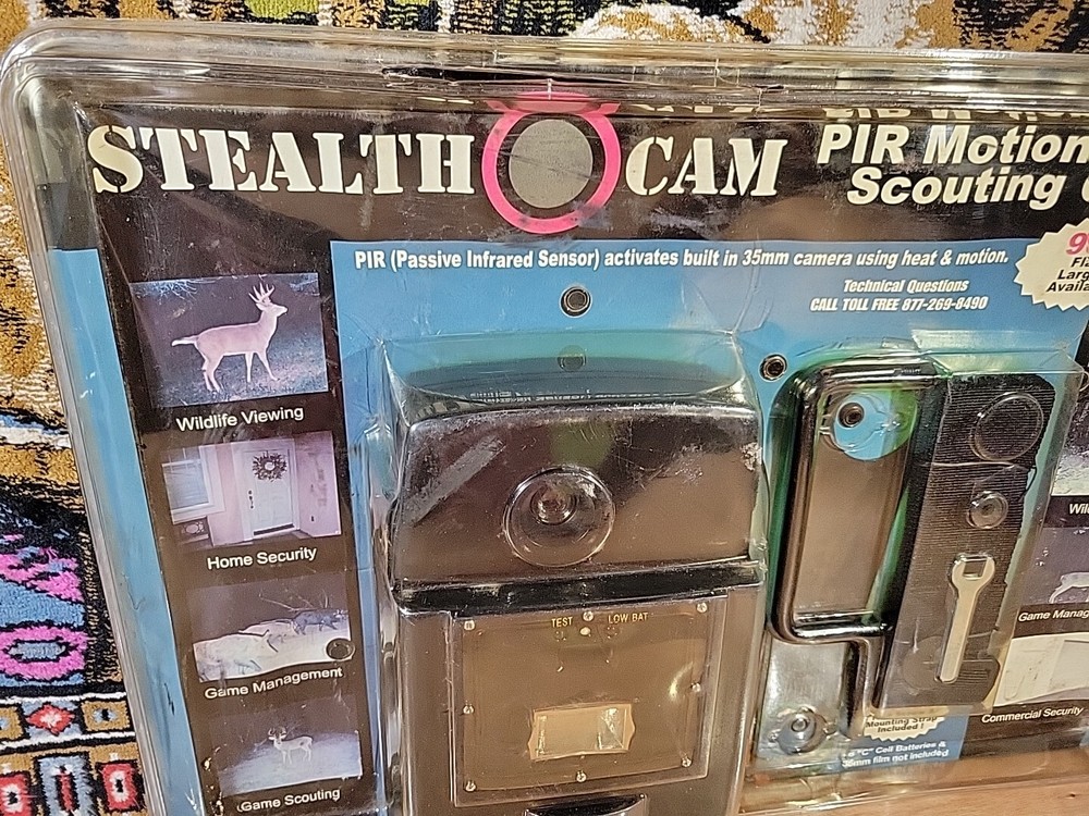 Stealth Cam PIR Motion Detector Scouting Camera MC1-D Infrared Sensor 35mm