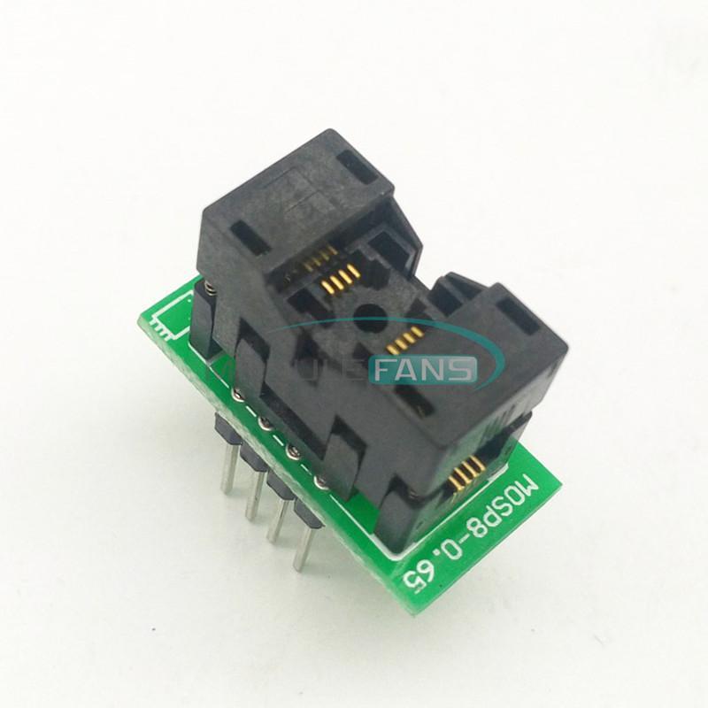 MSOP8 To DIP8 Programmer Adapter Socket MCU Test IC Socket