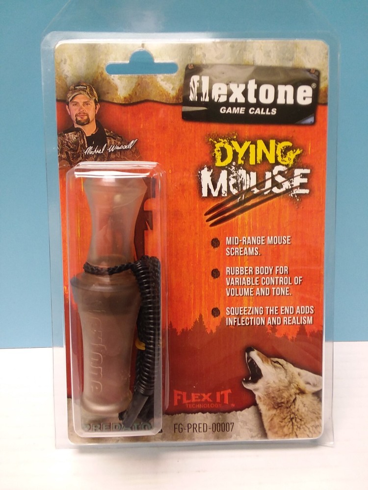 Flextone - Dying Mouse - Mid-Range Predator Game Call - Coyote - Fox - NOC