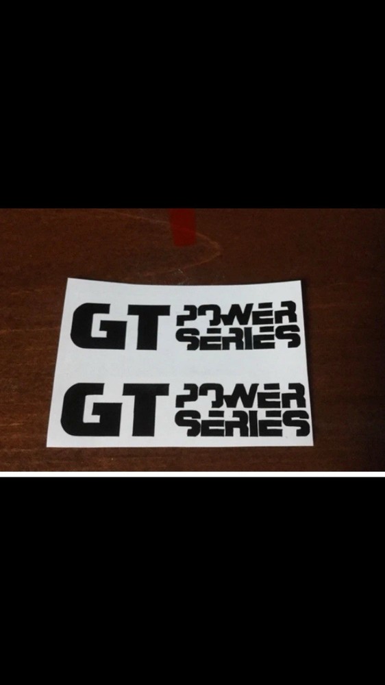 Power Series Crank Decal Black