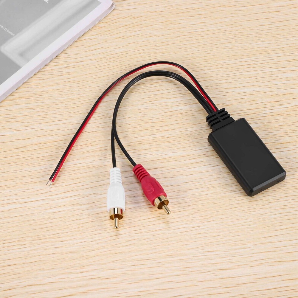 Car Universal Wireless Bluetooth Module Music Adapter RCA AUX Audio Cable New