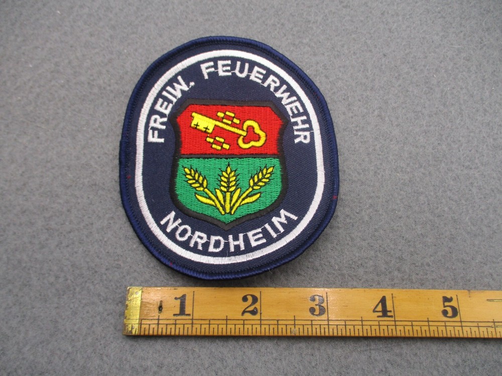 Freiwillige Feuerwehr Nordheim Germany Fire Patch W3