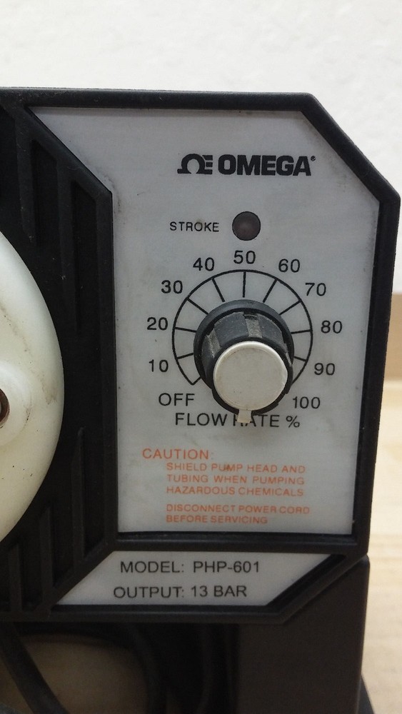 OMEGA PHP-600 Series PHP-601 13 BAR Output Chemical Metering Pump