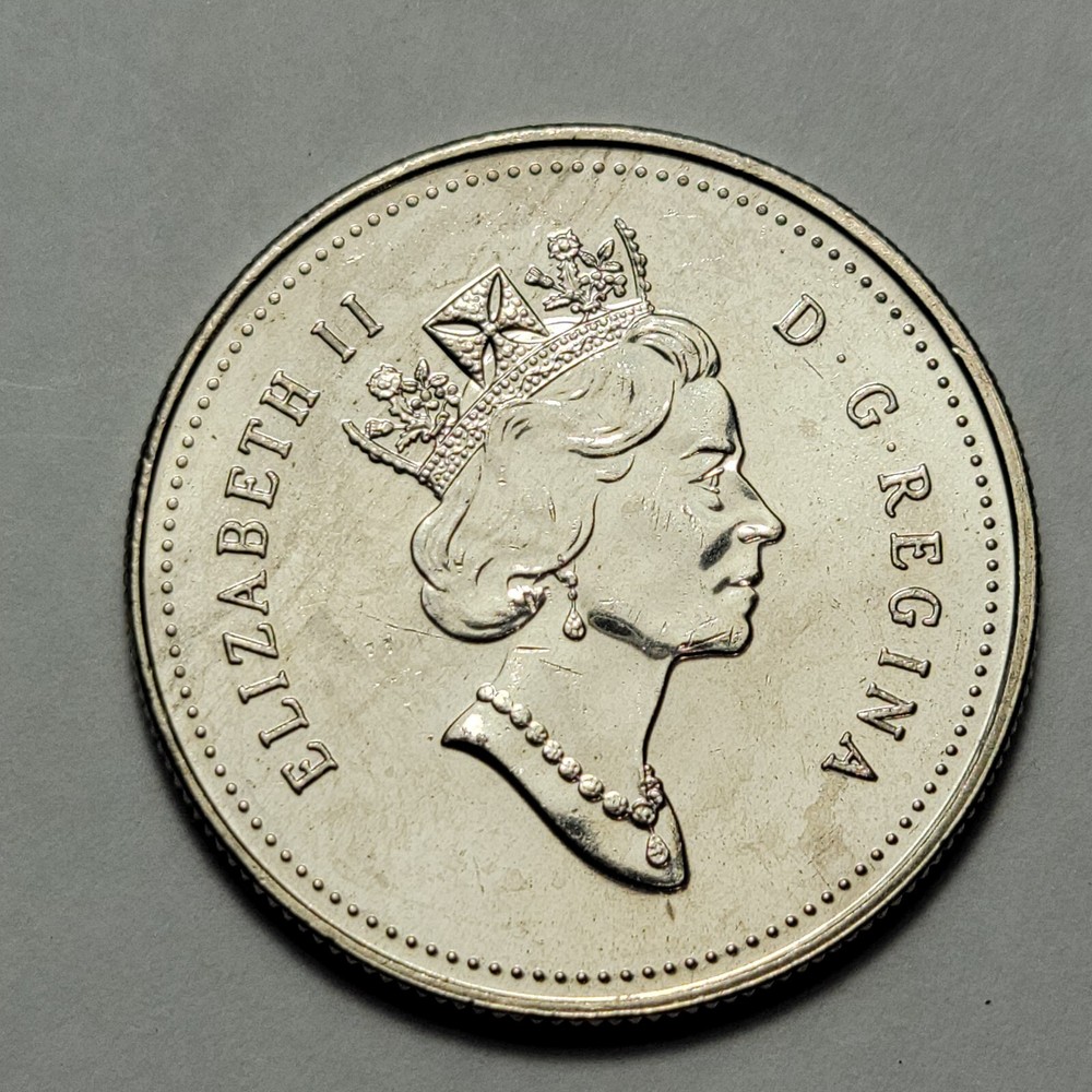 2000 CANADA Half Dollar ELIZABETH II 50 Cent Coin Hf