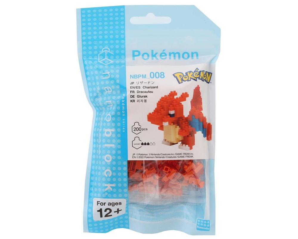 Nanoblock Charizard "Pokémon" 3D Puzzle Set [NAN14624]
