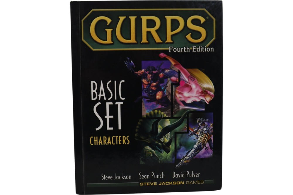 GURPS Fourth Edition Basic Set Characters Steve Jackson Games RPG