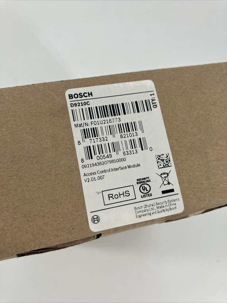 Bosch D9210C Access Control Interface Module Ships Fast Sealed