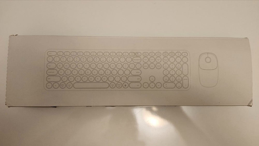 Wireless Keyboard and Mouse USB & Type C 2-in-1 Receiver SK73-3 Full Size