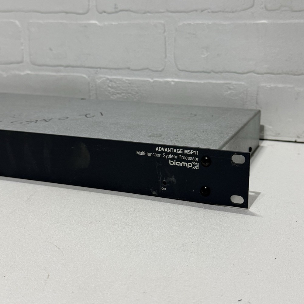 Biamp Advantage MSP11 Multi-Function System Processor