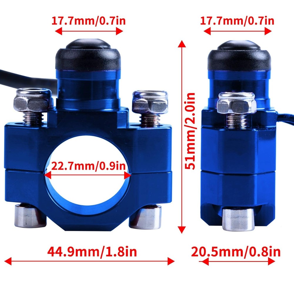Universal Motorcycle Engine Stop Start Kill Switch