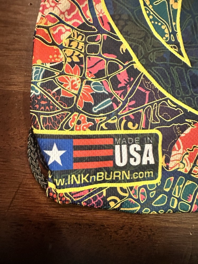 INKnBURN Drawstring Backpack Bag