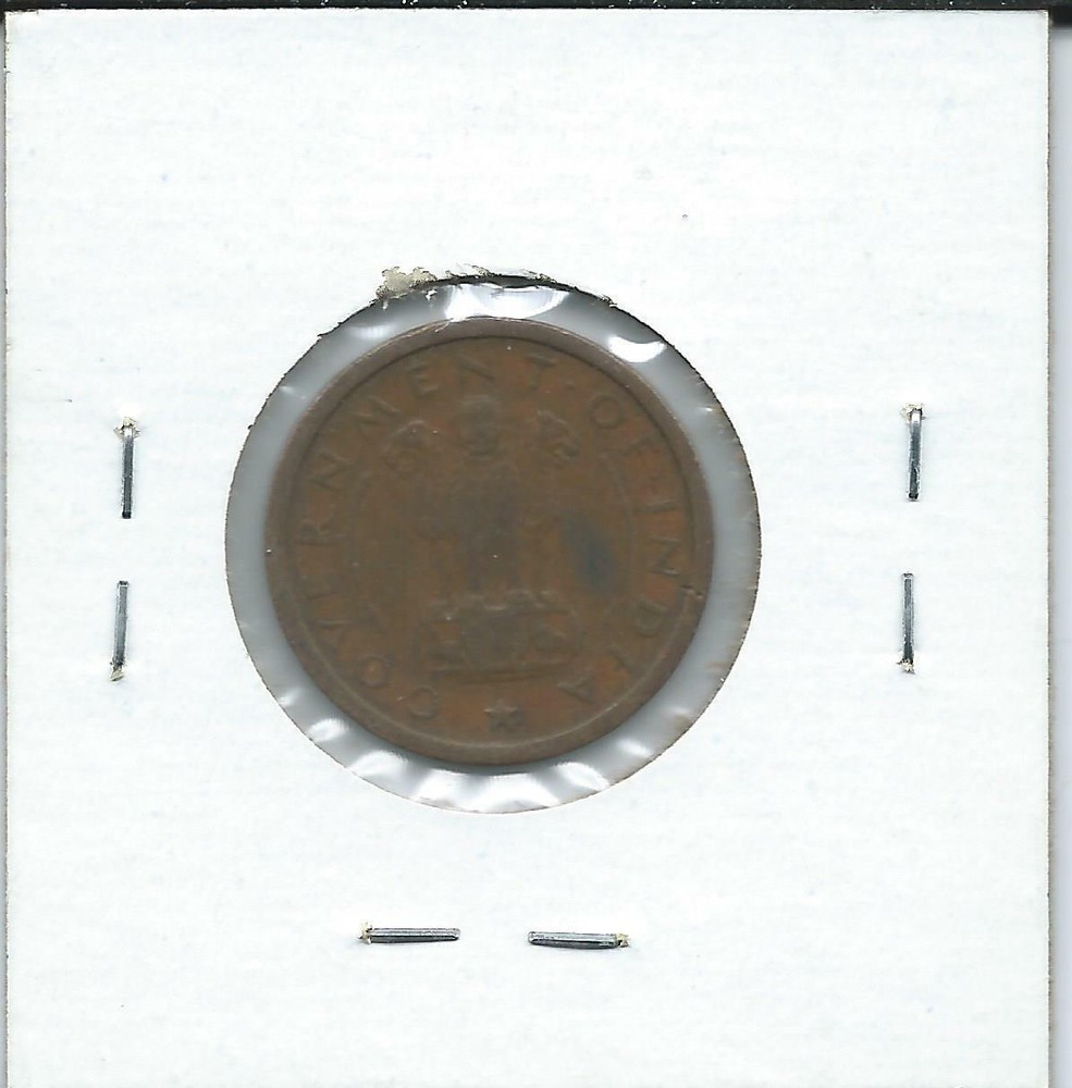 India 1953 1 Pice