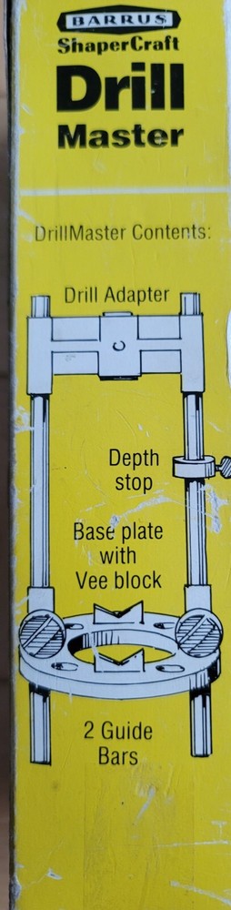 Vintage Barrus Shapercraft Drillmaster 7500 Multi Purpose Drill Guide
