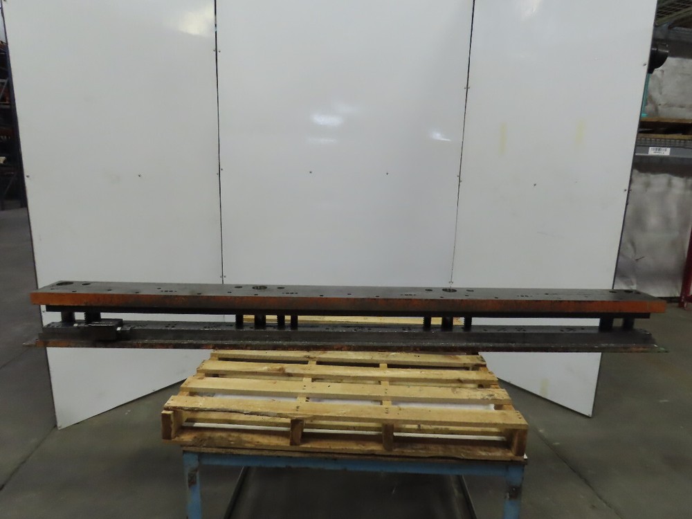 4 Post Punch Press Die Set/Shoe Rectangular 7-1/2"FB 102"W 4-3/4" Throat 5" Open