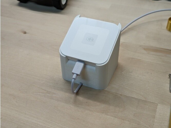 Angled Desk Stand Base Kiosk Mount for Square Reader Chip Tap