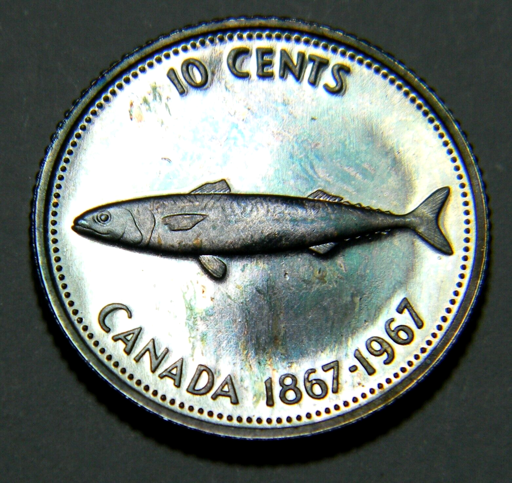 1967 Canada Confederation Centennial 6 Coin Proof Like Set (07106)