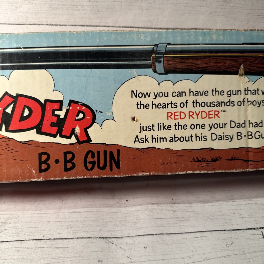 1980'sRed Ryder BB Gun Box- Box Only