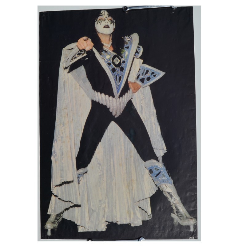 Poster KISS Ace Frehley Dynasty Viewmaster  22X33 Ships Free In USA