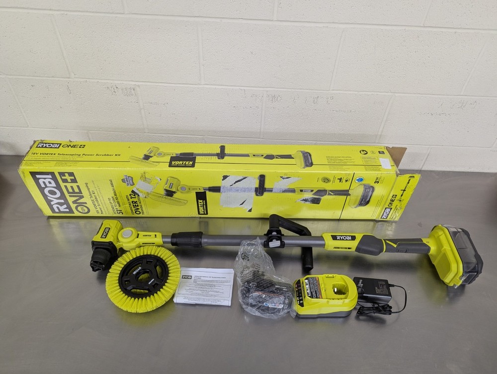 Ryobi 18v power scrubber 3
