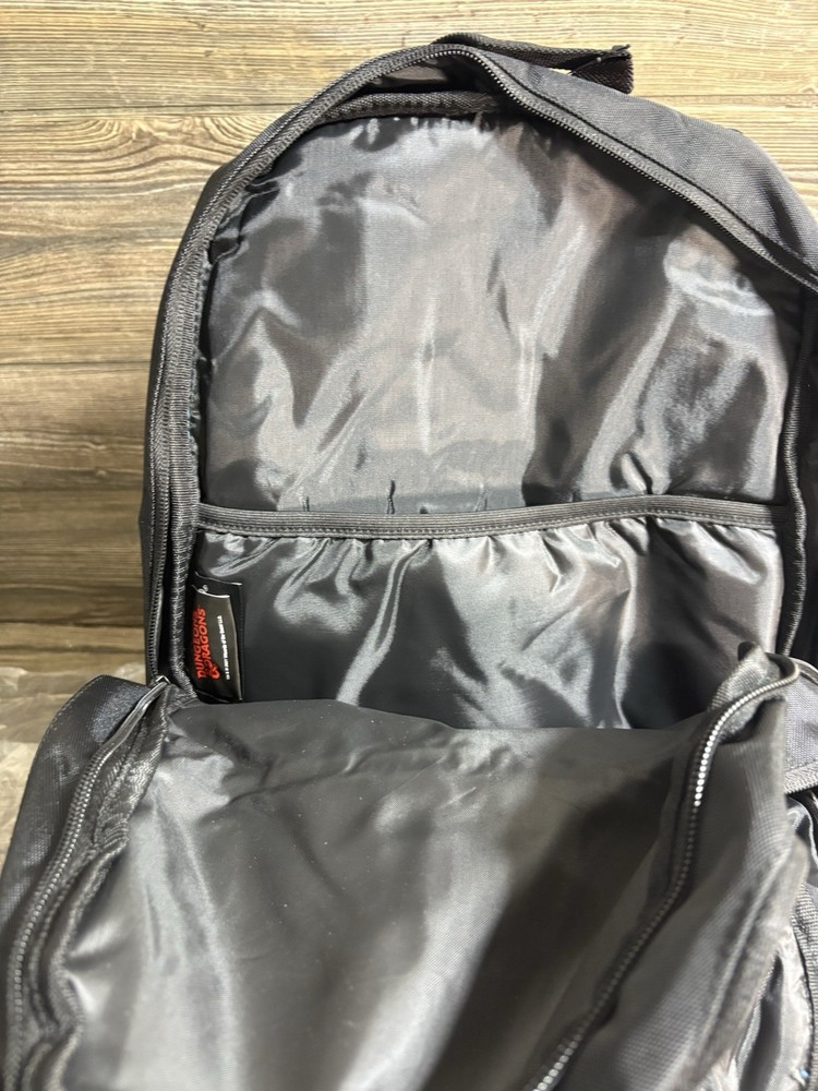 Dungeons & Dragons Dice Logo Black Red Backpack Bag