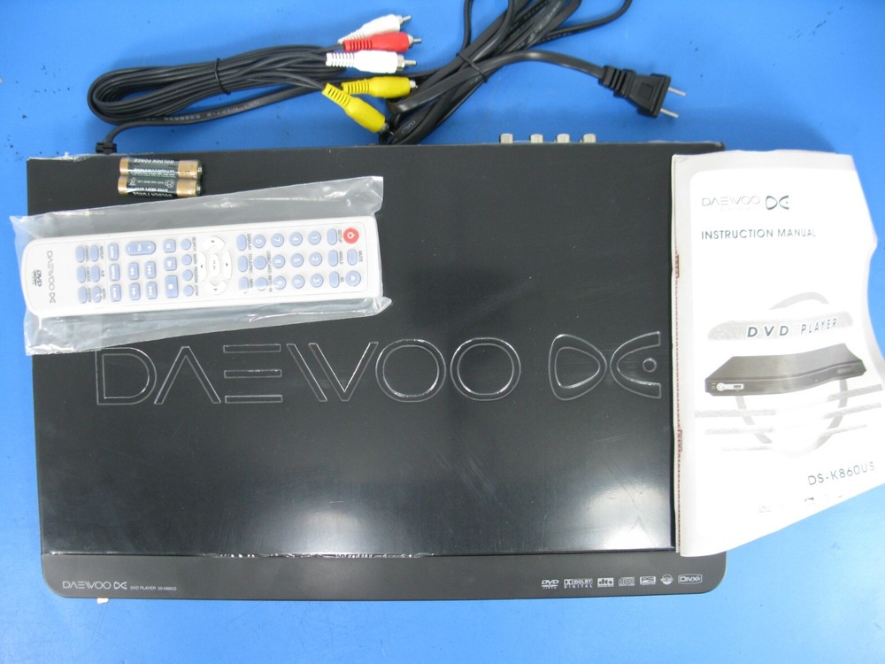 NEW DAEWOO DS-K860US DVD PLAYER DOLBY DTS DIGITAL OUT