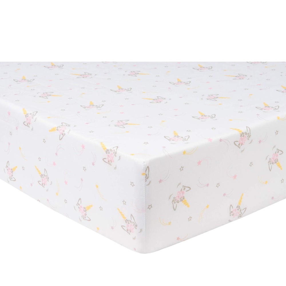 Mystical Dreams Crib Sheet Set 2 Pack Microfiber Fitted 28x52" Elasticized
