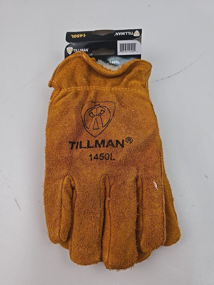 Tillman 1450 Split Cowhide Pile Lined Winter Gloves Large