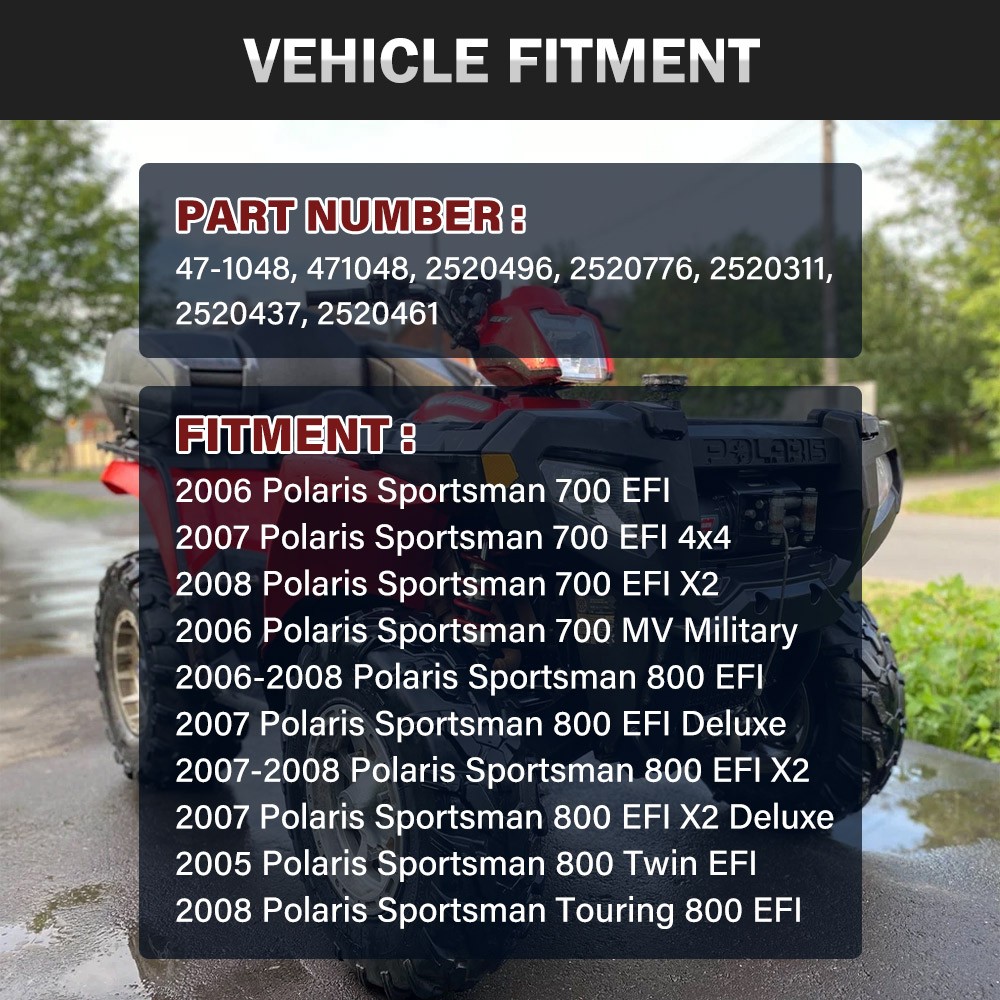 AB 47-1048 Complete Fuel Pump Module 5-Bolt For Polaris Sportsman 700 & 800 ATV