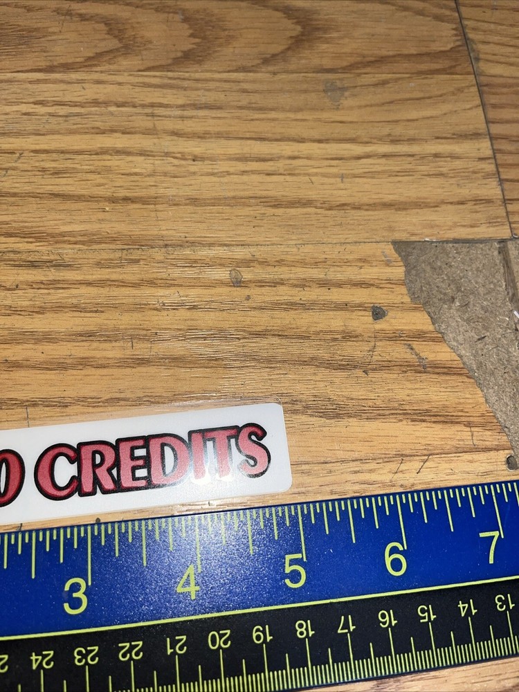 Play 90 Credits Decal New /BA