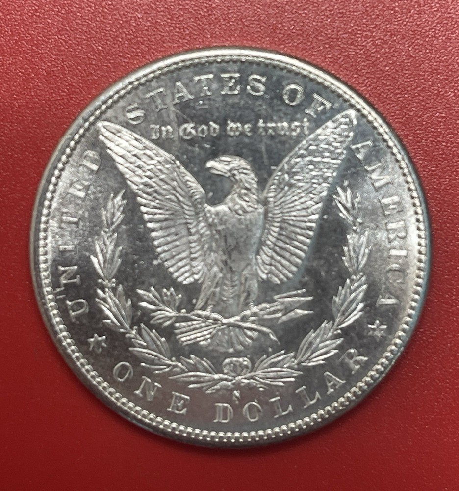 1880 S Morgan Silver Dollar, Gem Uncirculated, Appears Prooflike.