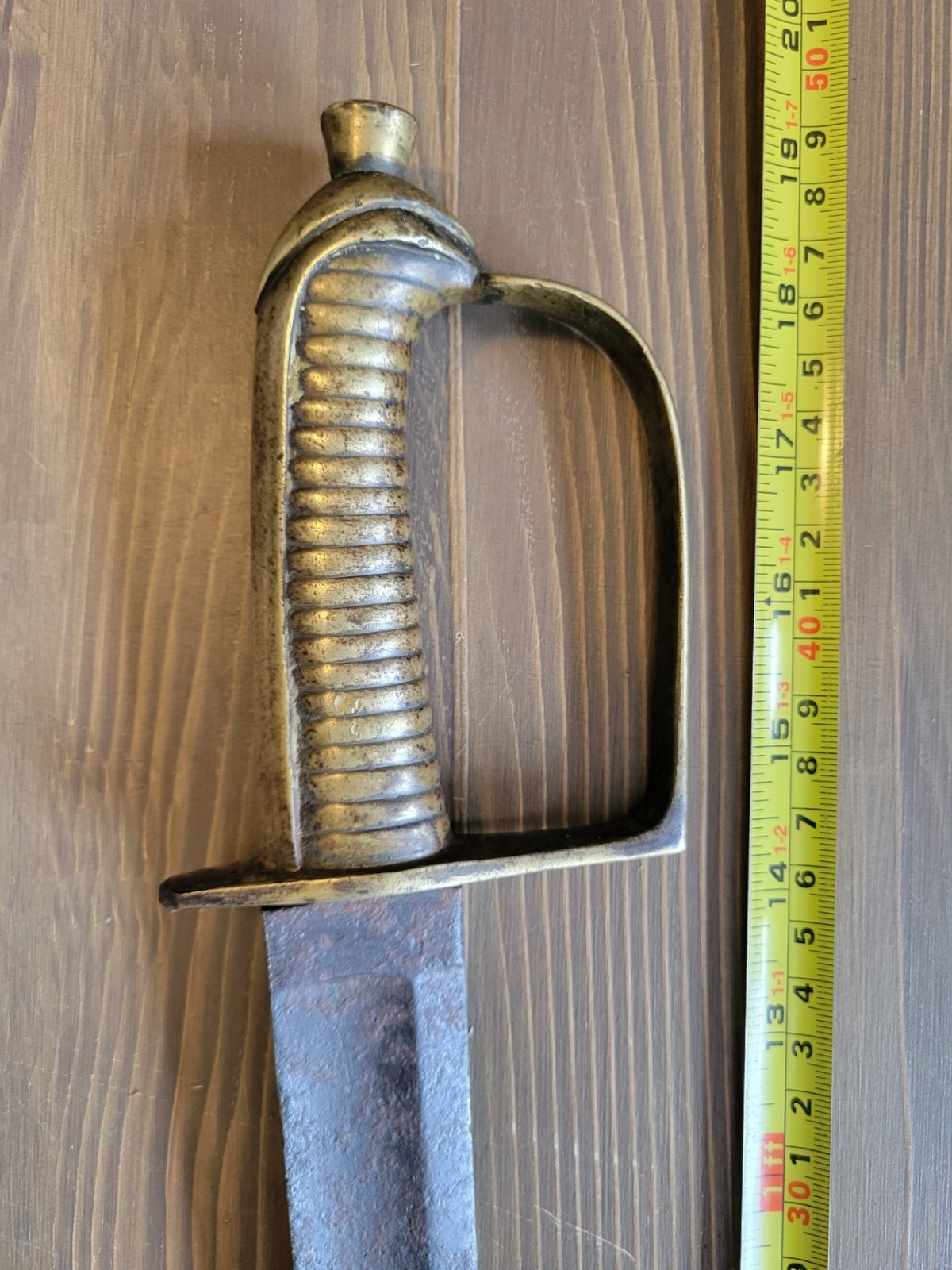 Napoleonic War-Civil War French Saber Cut-Down