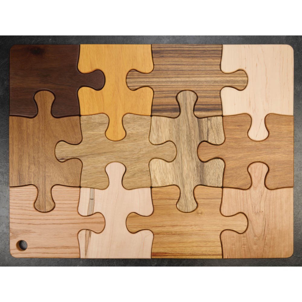 WoodRiver Puzzle Router Template Set - 4 Piece