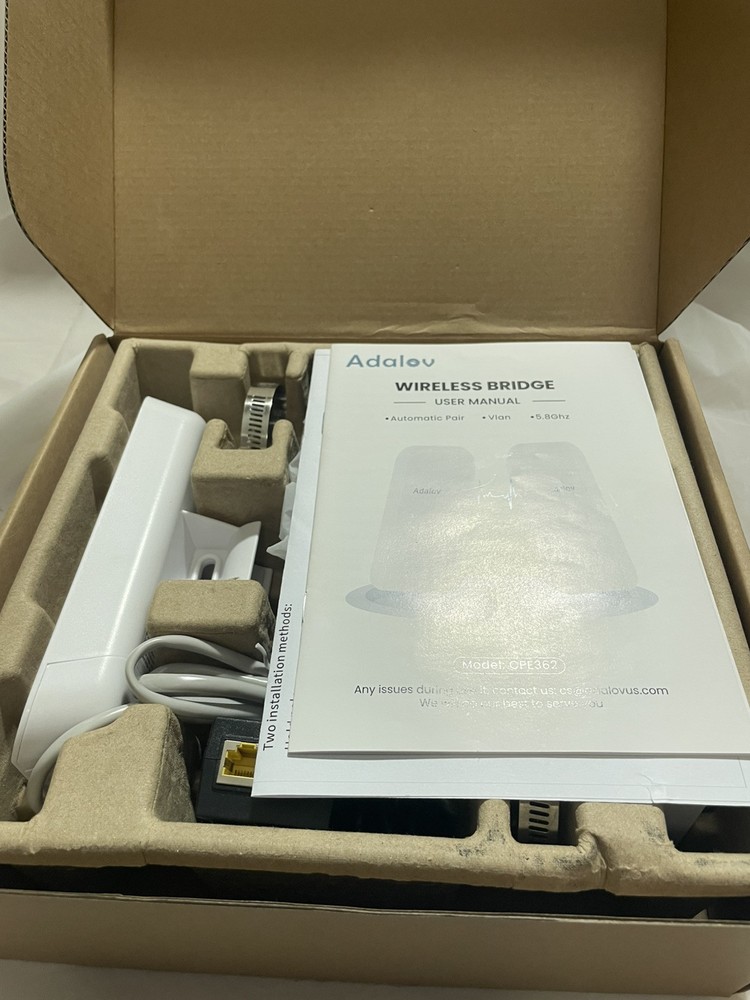 Gigabit Wireless Bridge with Mounts GAC