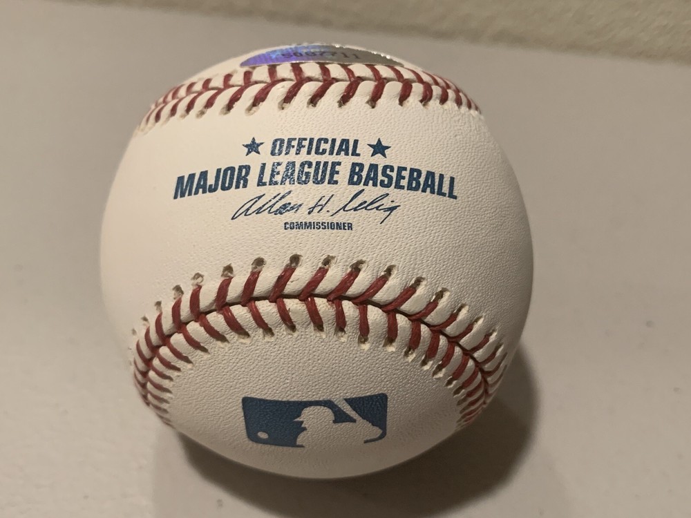 Zach Jackson Signed Baseball Tristar