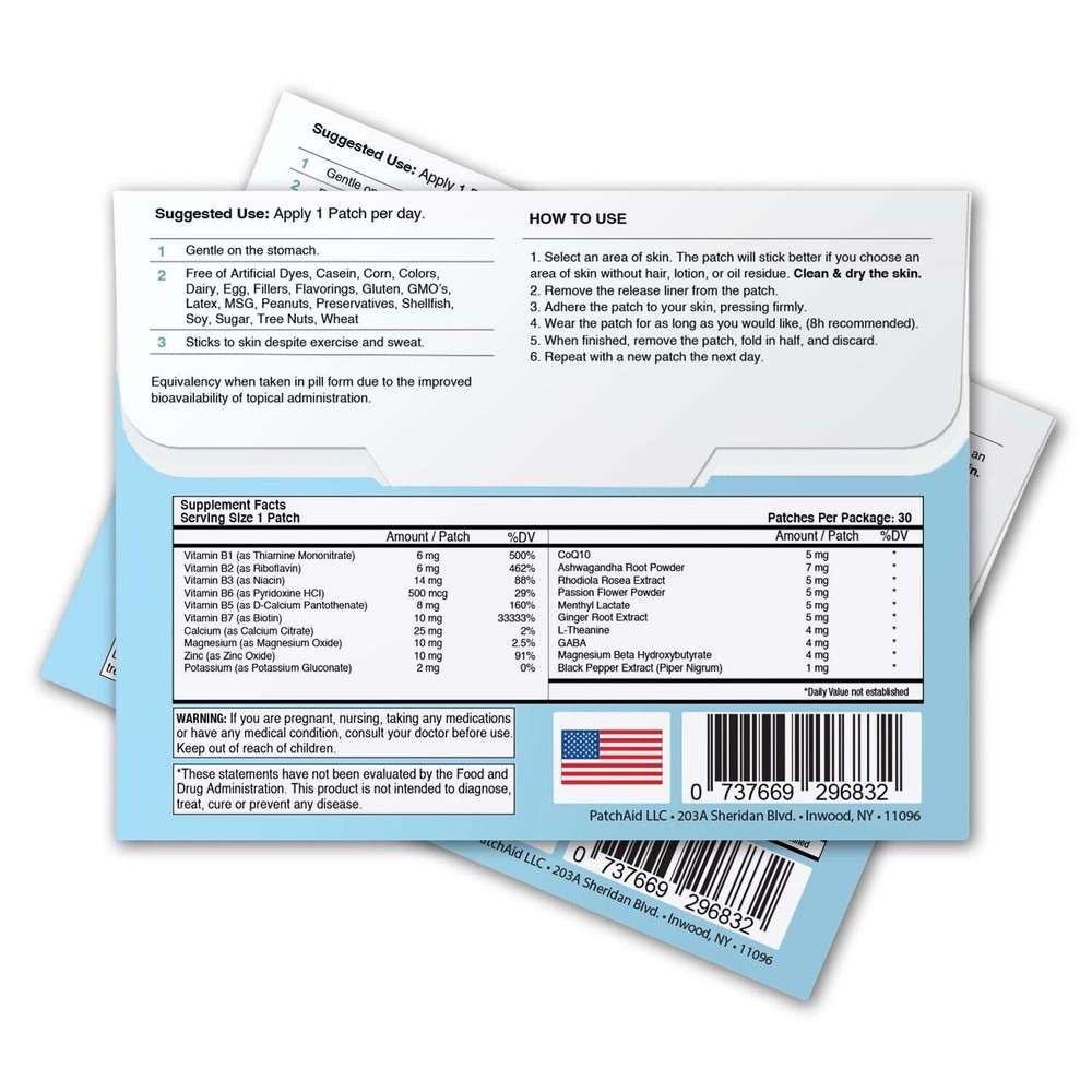 Relax & Unwind Patch by PatchAid