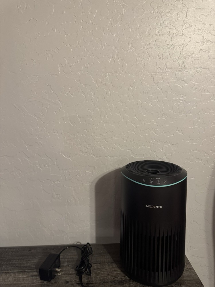 Morento Air Purifier Bundle (2 Units) | Lightly Used | One Missing Top Cover