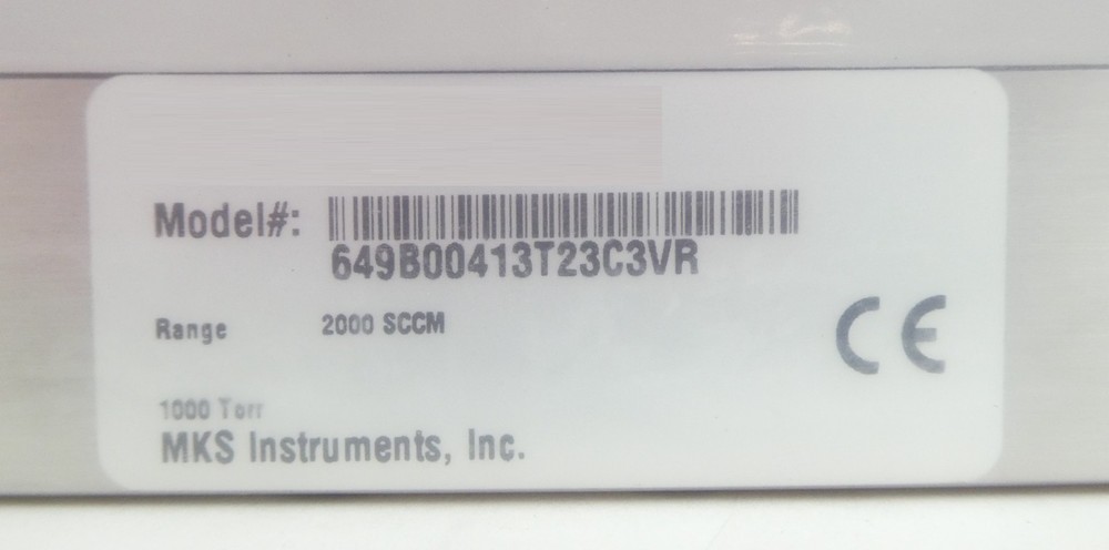 MKS Instruments 649B00413T23C3VR Pressure Controller Type 649 New Surplus