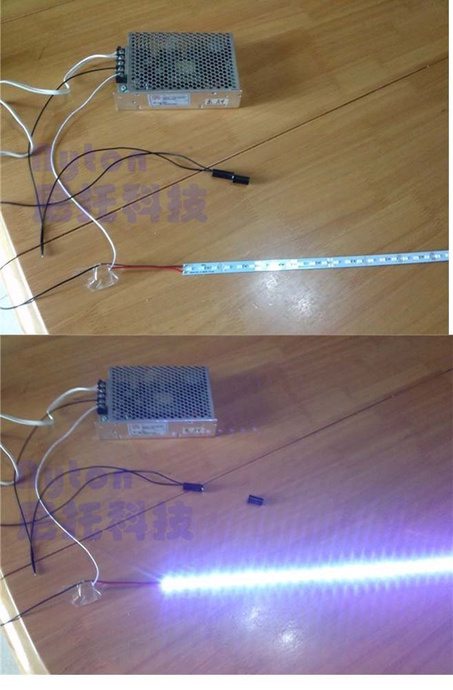 110V Wired Door Magnetic Switch clostet Switch Hidden Mounted（1set)