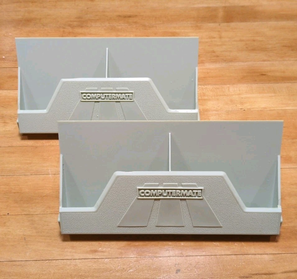 Floppy Disk Storage, ComputerMate, 2 3.5  10 Diskette Standup