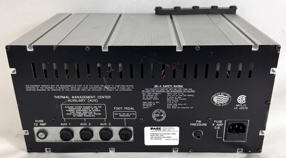 Pace PRC 2000 7008-0187 Process Control System Soldering Station [Dented]