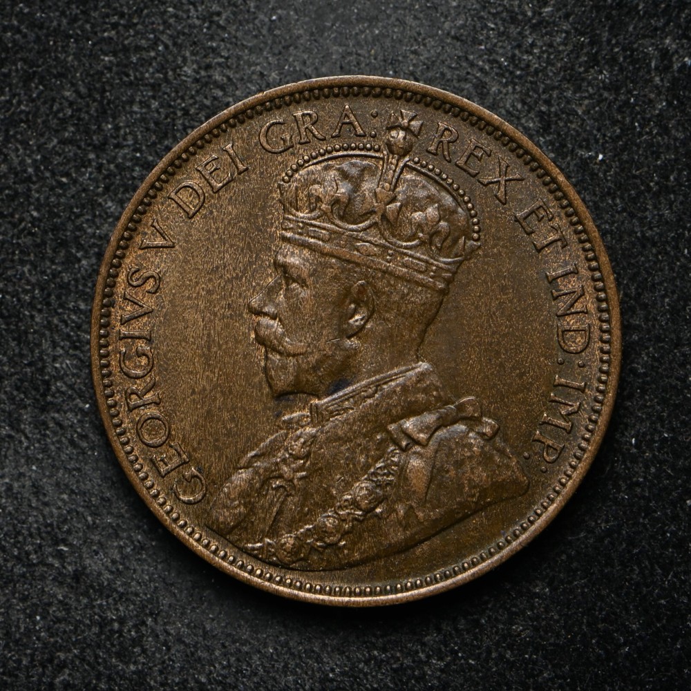 1912 Canada Large One Cent AU+ (bb14317)