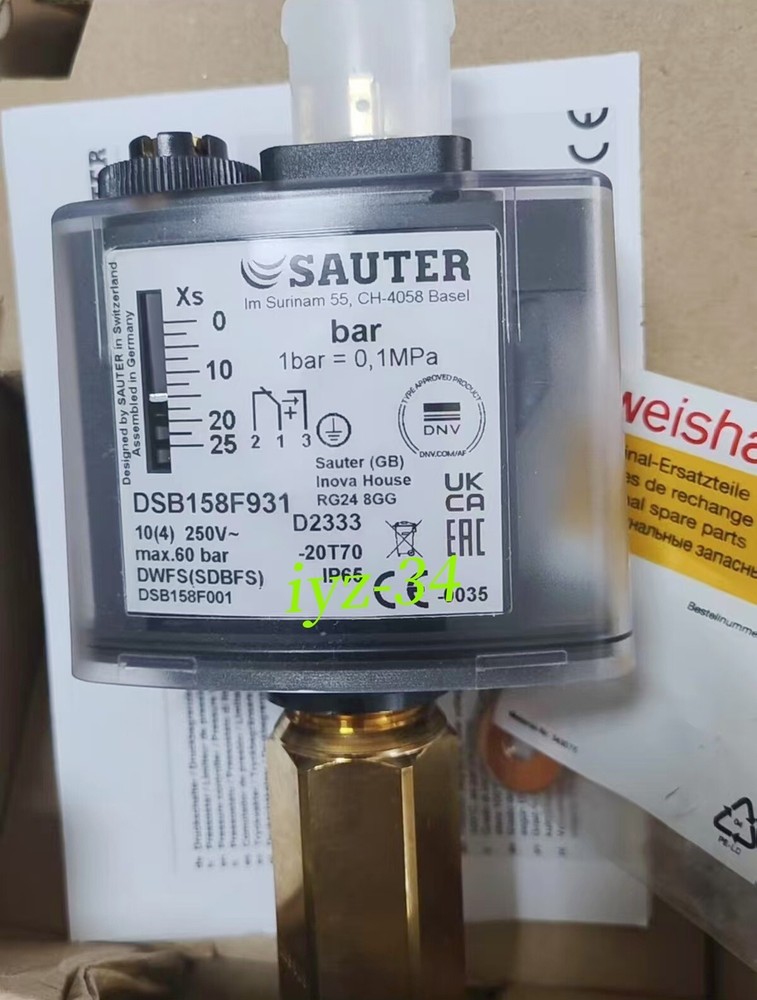 1PC SAUTER DSB158F931 pressure switch