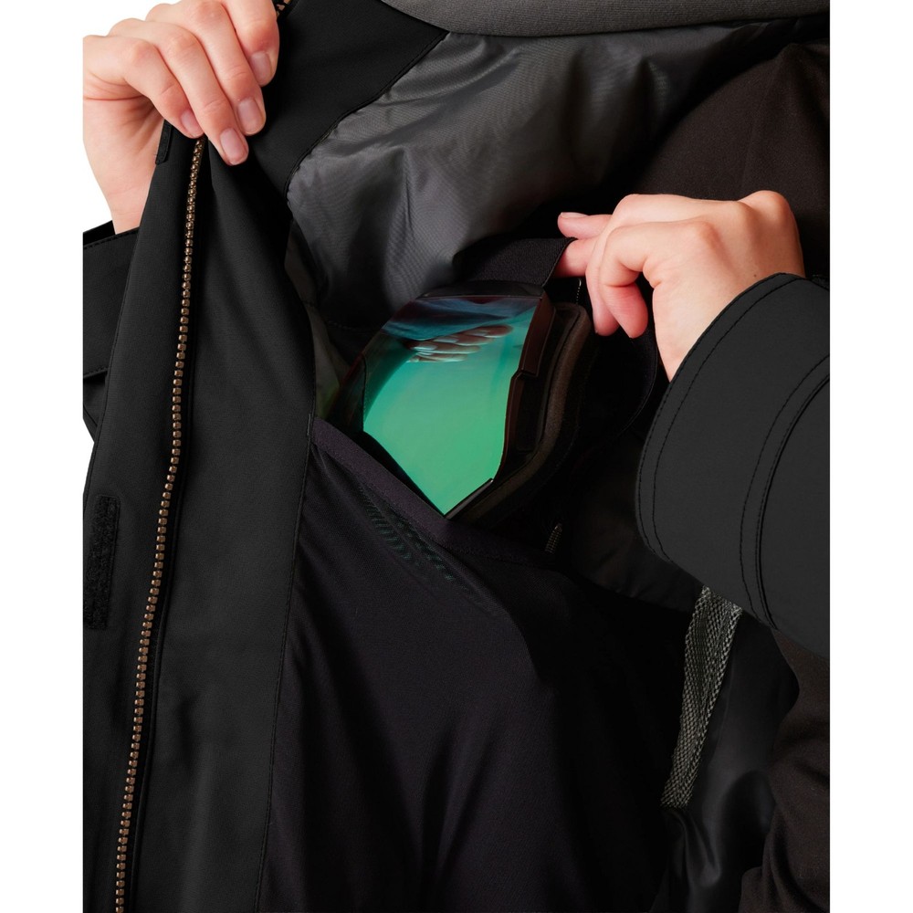 Roxy Billie Women's Winter Jacket, Black, Large