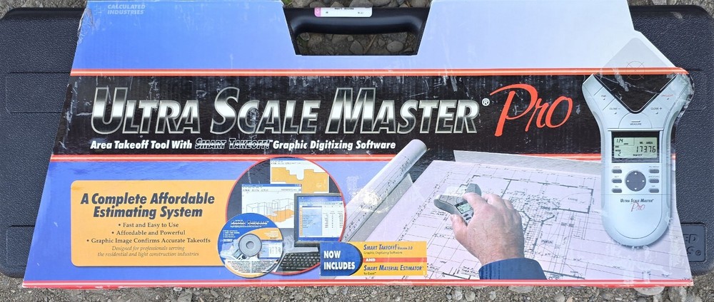 Ultra Scale Master Pro 6260 Digitizer By Calculated Industries With Plastic Case