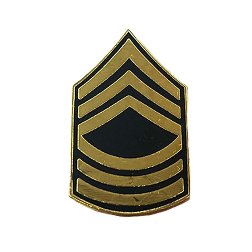 E-8 Master Sergeant Metal Pin