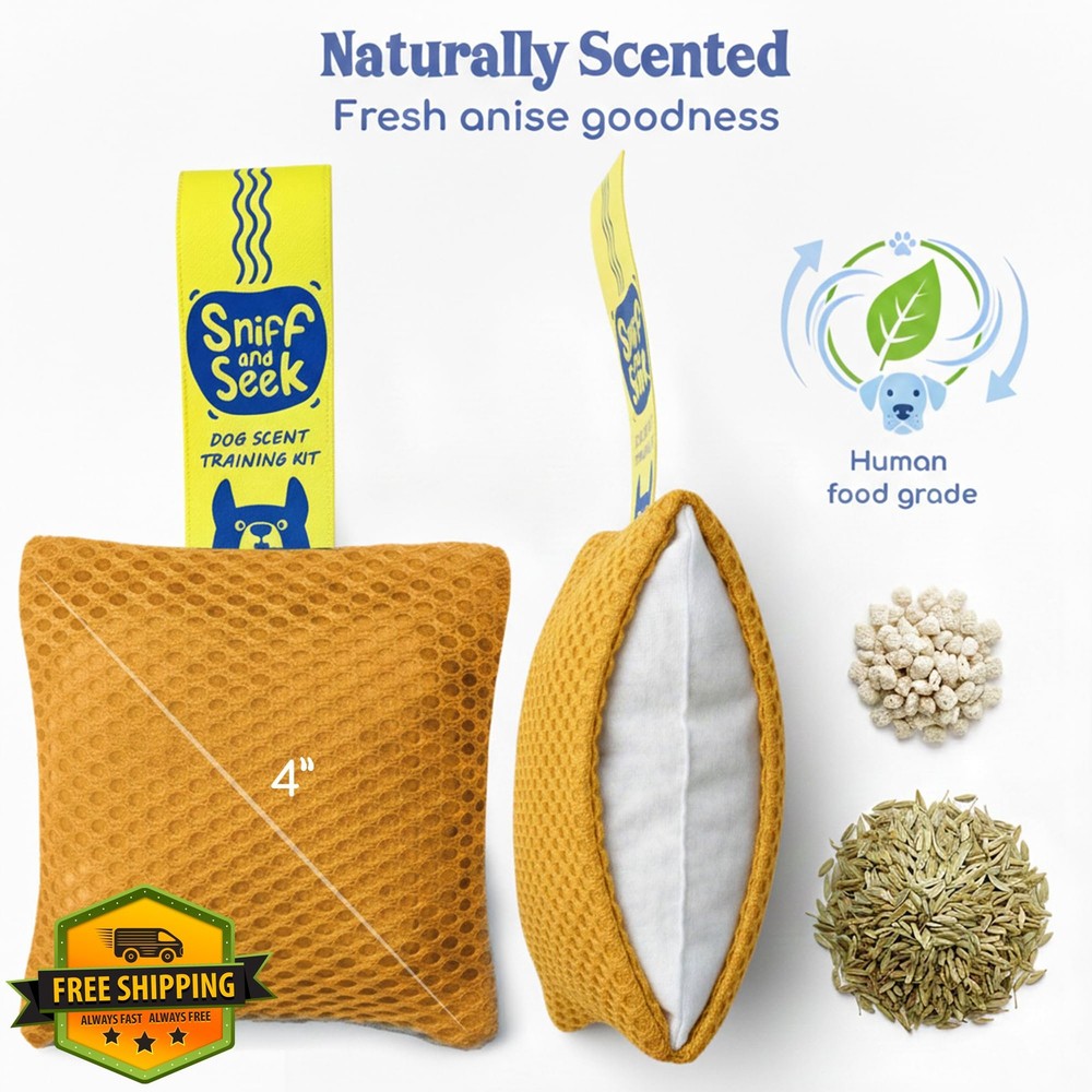 RaceandHerd Dog Scent Training Kit Nosework Mental Stimulation